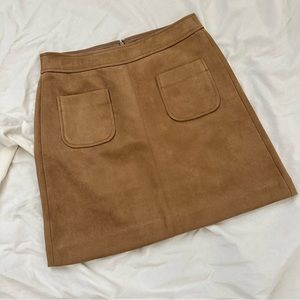 LOFT | Faux Suede Skirt